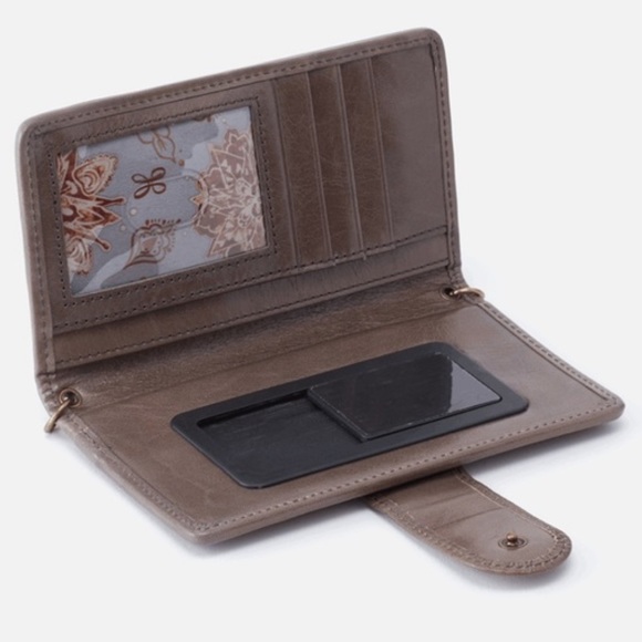 NWT Hobo International Apollo Leather Crossbody Mini Bag Phone Case Shadow - Picture 9 of 9